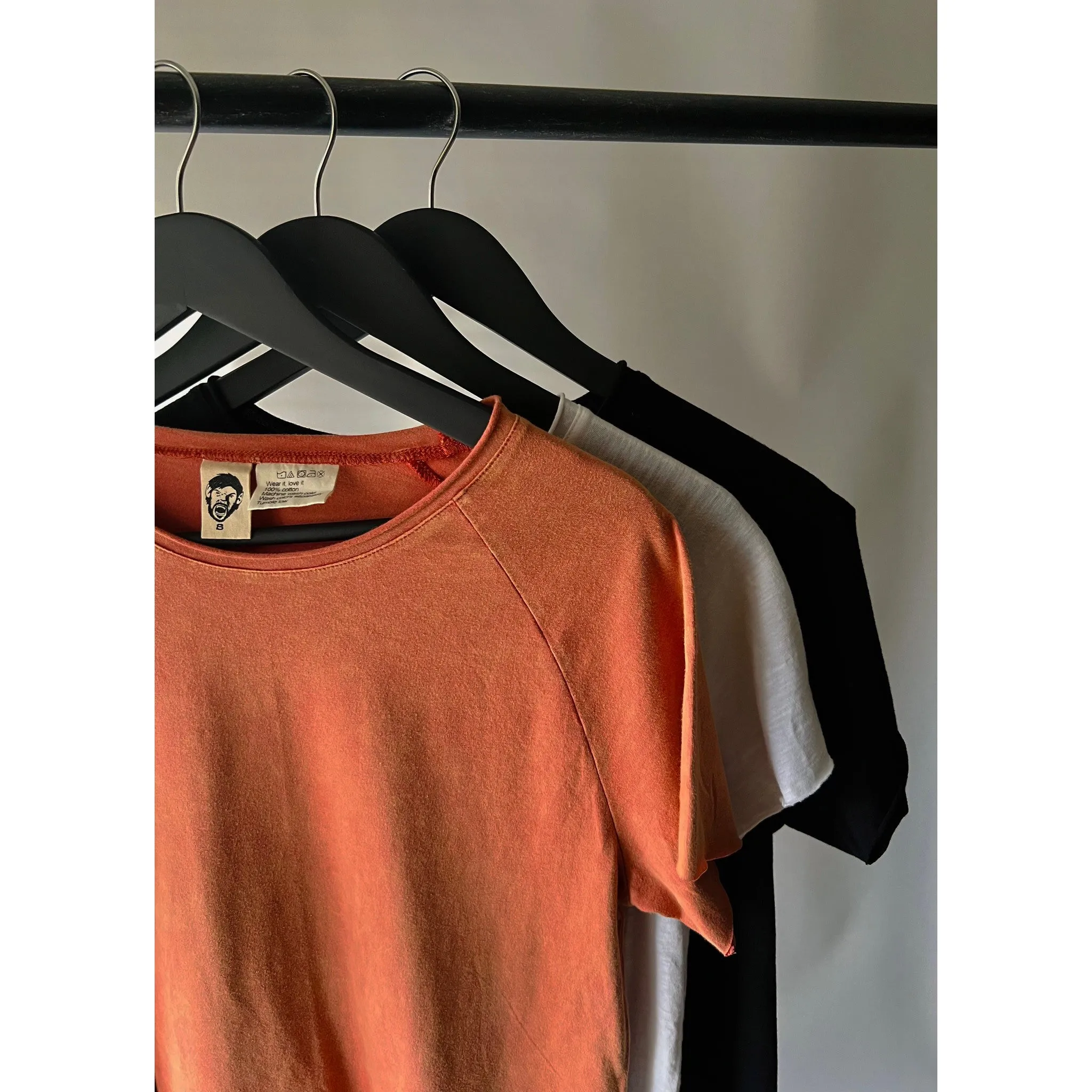 Black Raw Neck