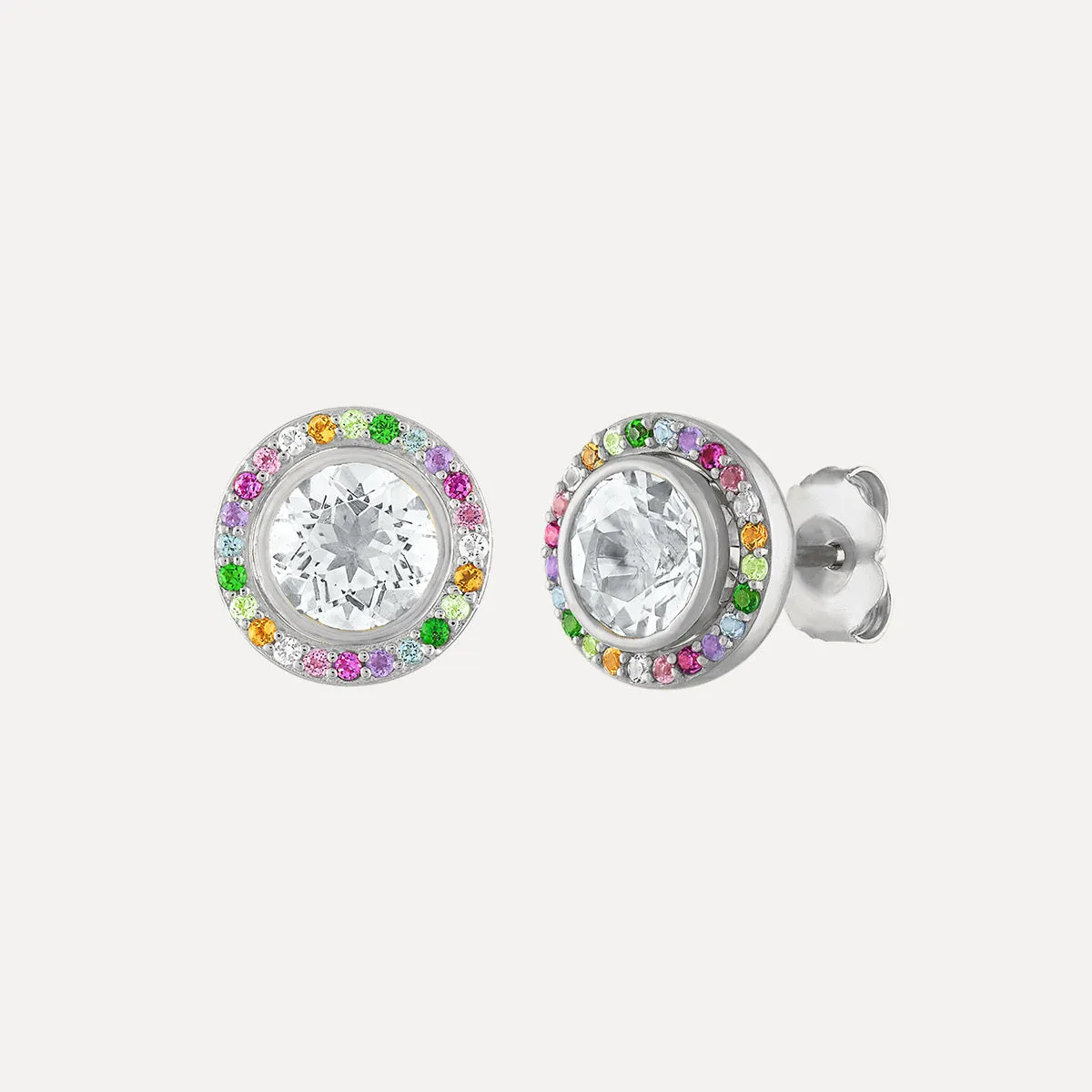 Classic Studs   Rainbow Jacket