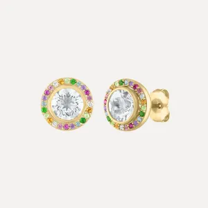 Classic Studs   Rainbow Jacket