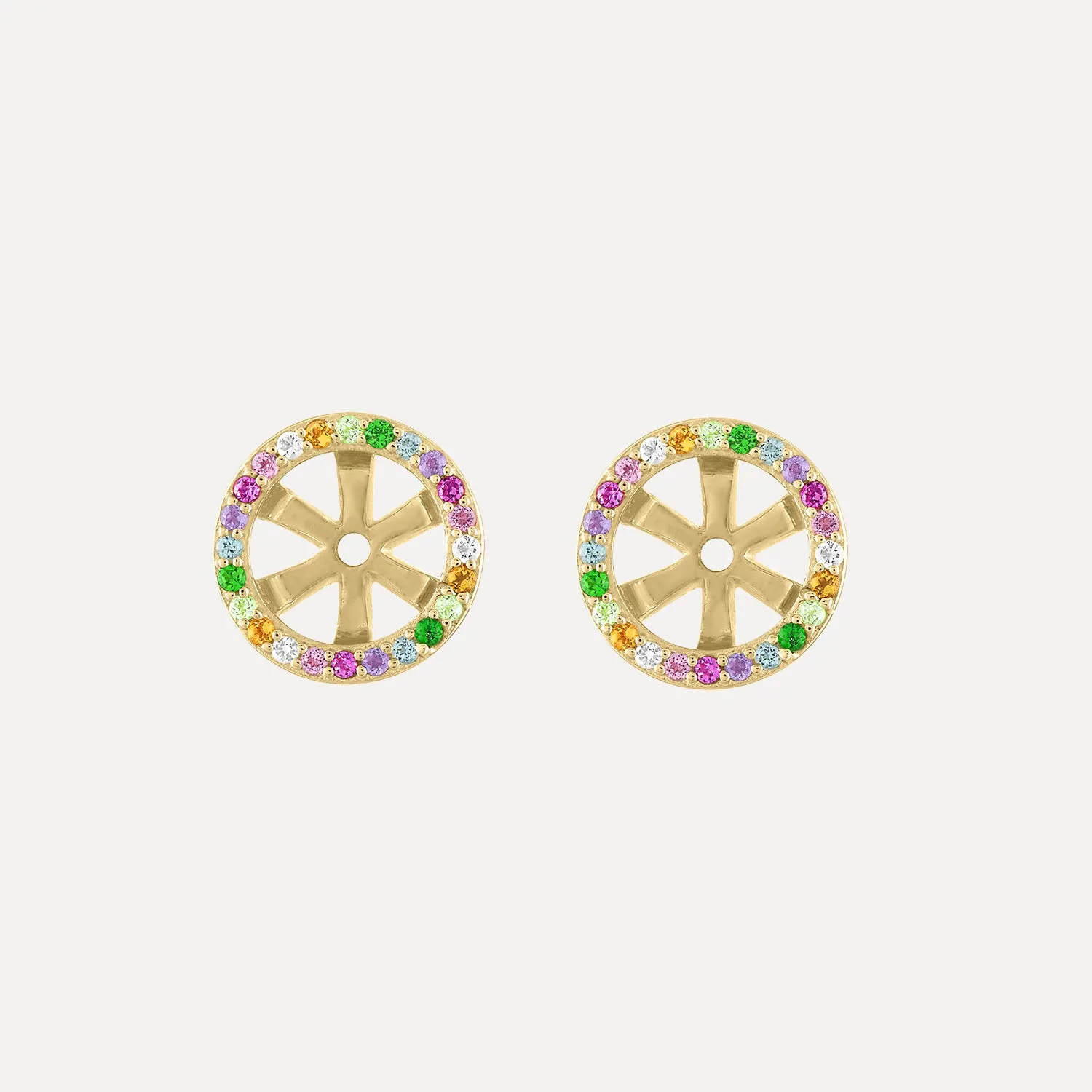 Classic Studs   Rainbow Jacket