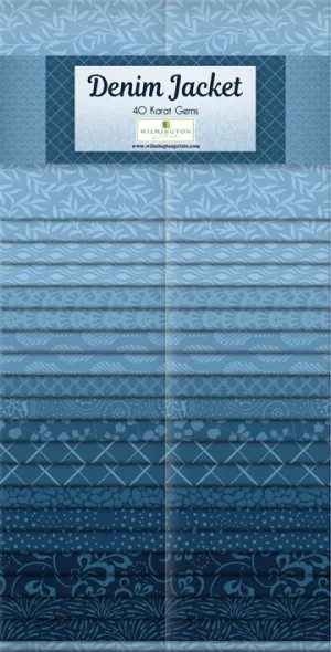 Denim Jacket 2.5" Strips