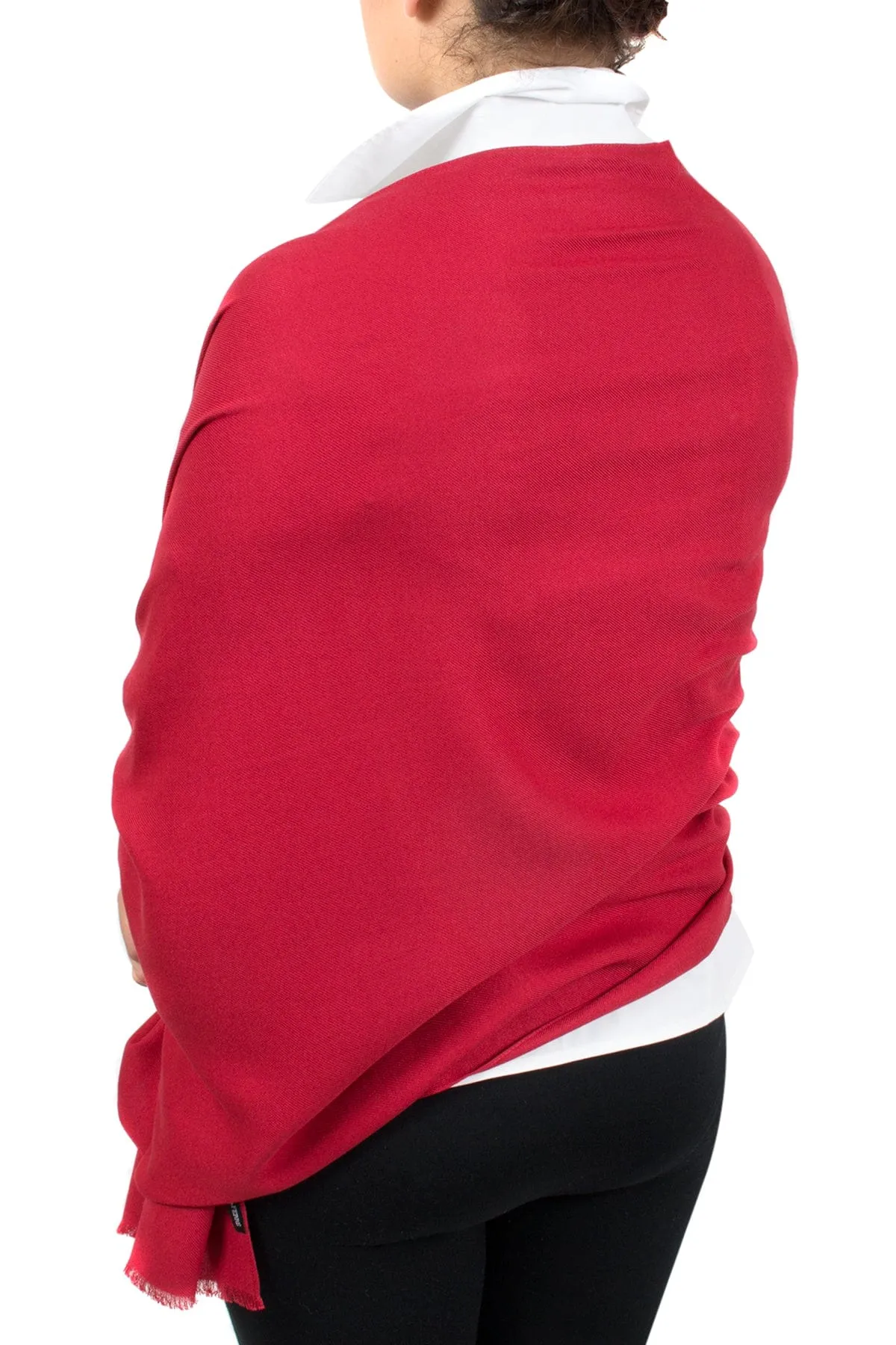 Gianfranco Ferre Bright Red Pashmina Scarf