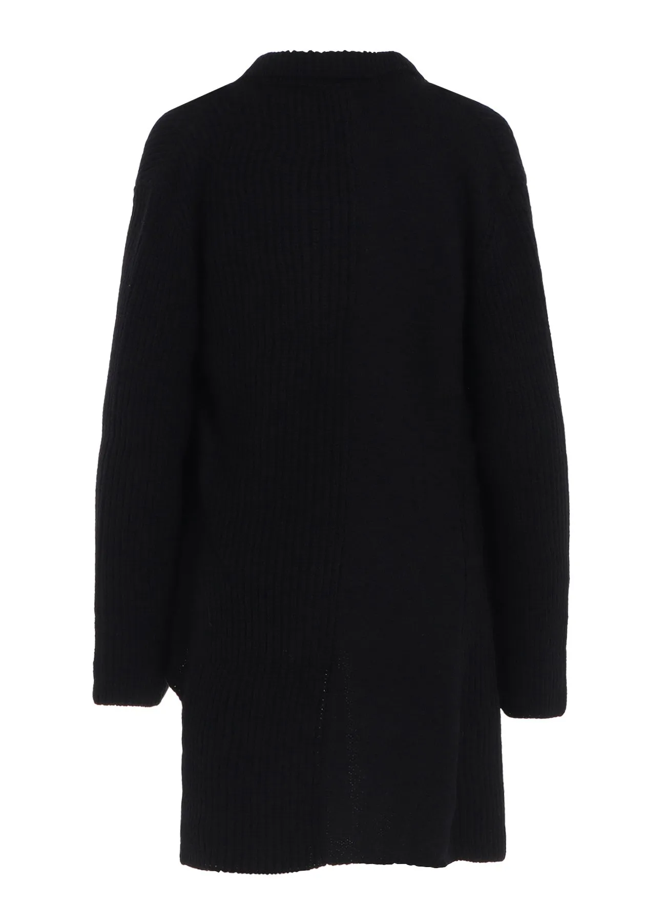HALF CARDIGAN PLAIN WEAVE ASYMMETRY JACKET