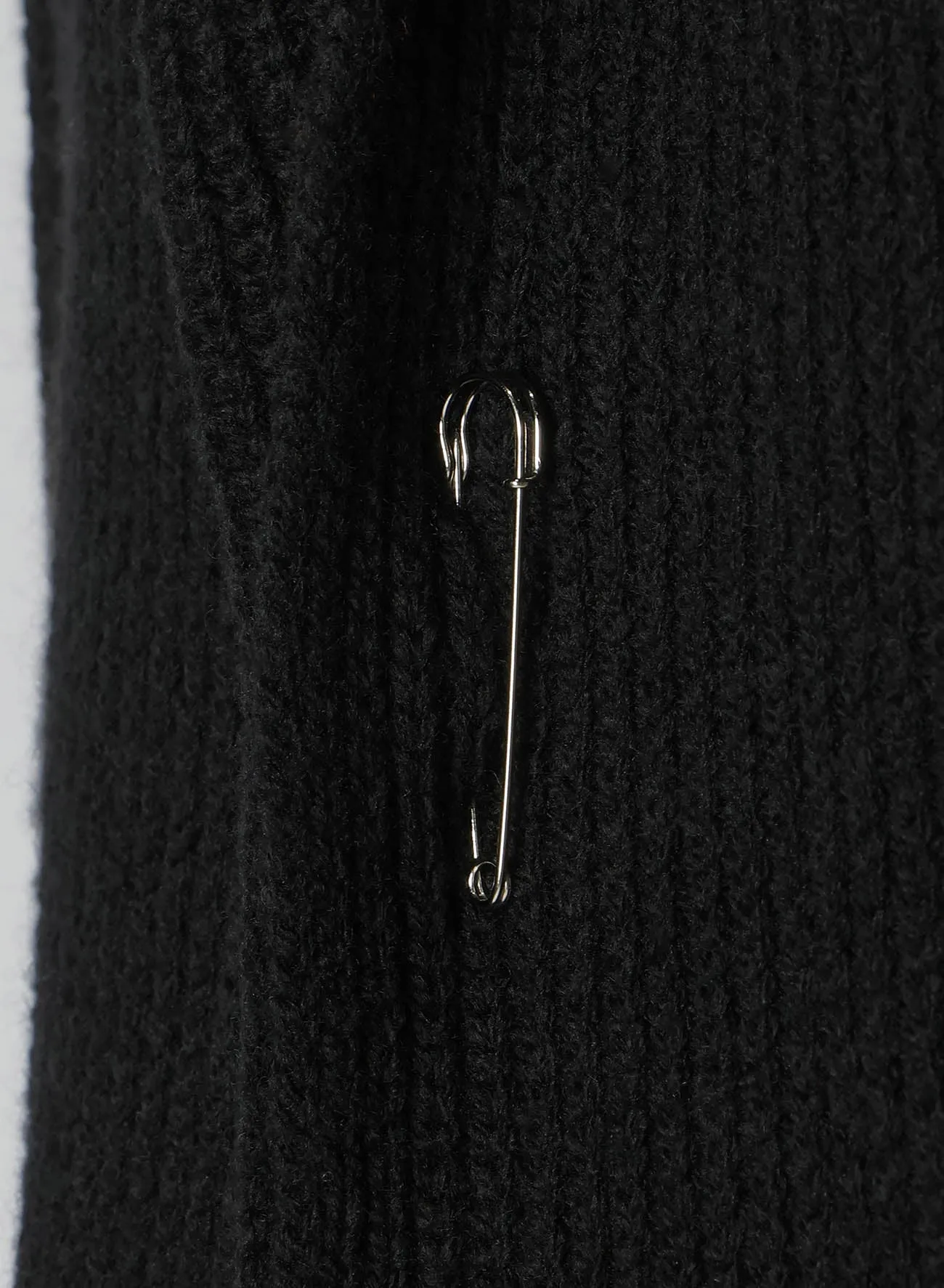 HALF CARDIGAN PLAIN WEAVE ASYMMETRY JACKET