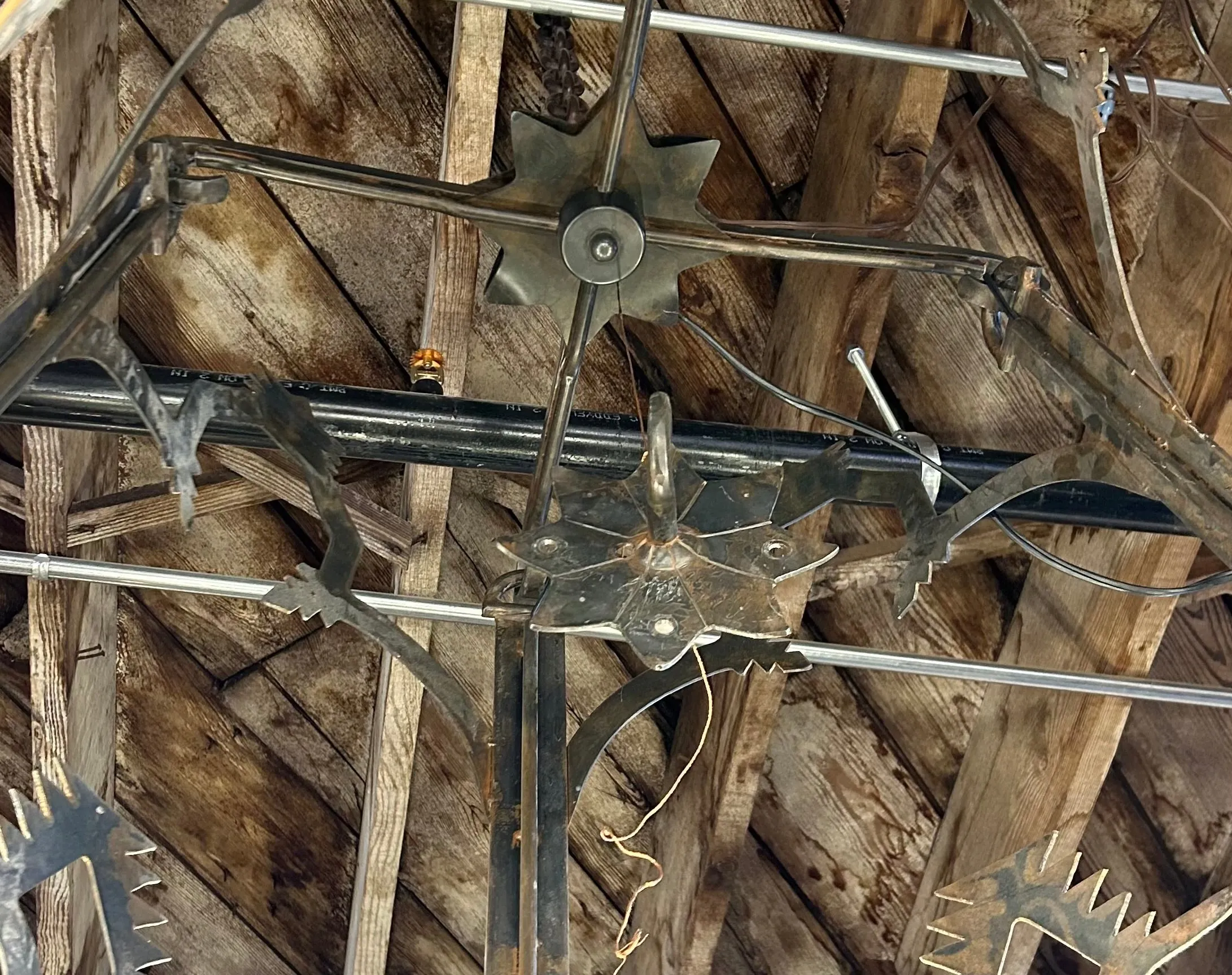 Iron Chandelier, Custom, 24 Light, Rustic, Extra Large