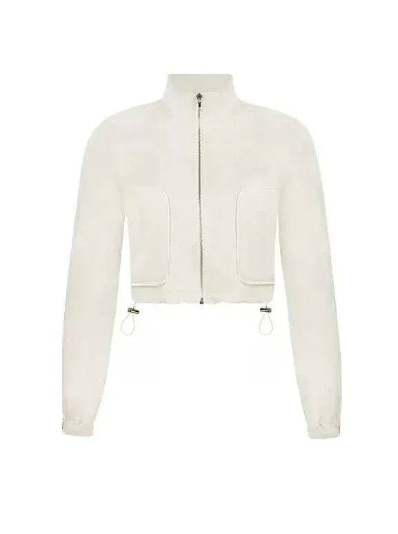 Jacket Skirt Waist White Low Mode