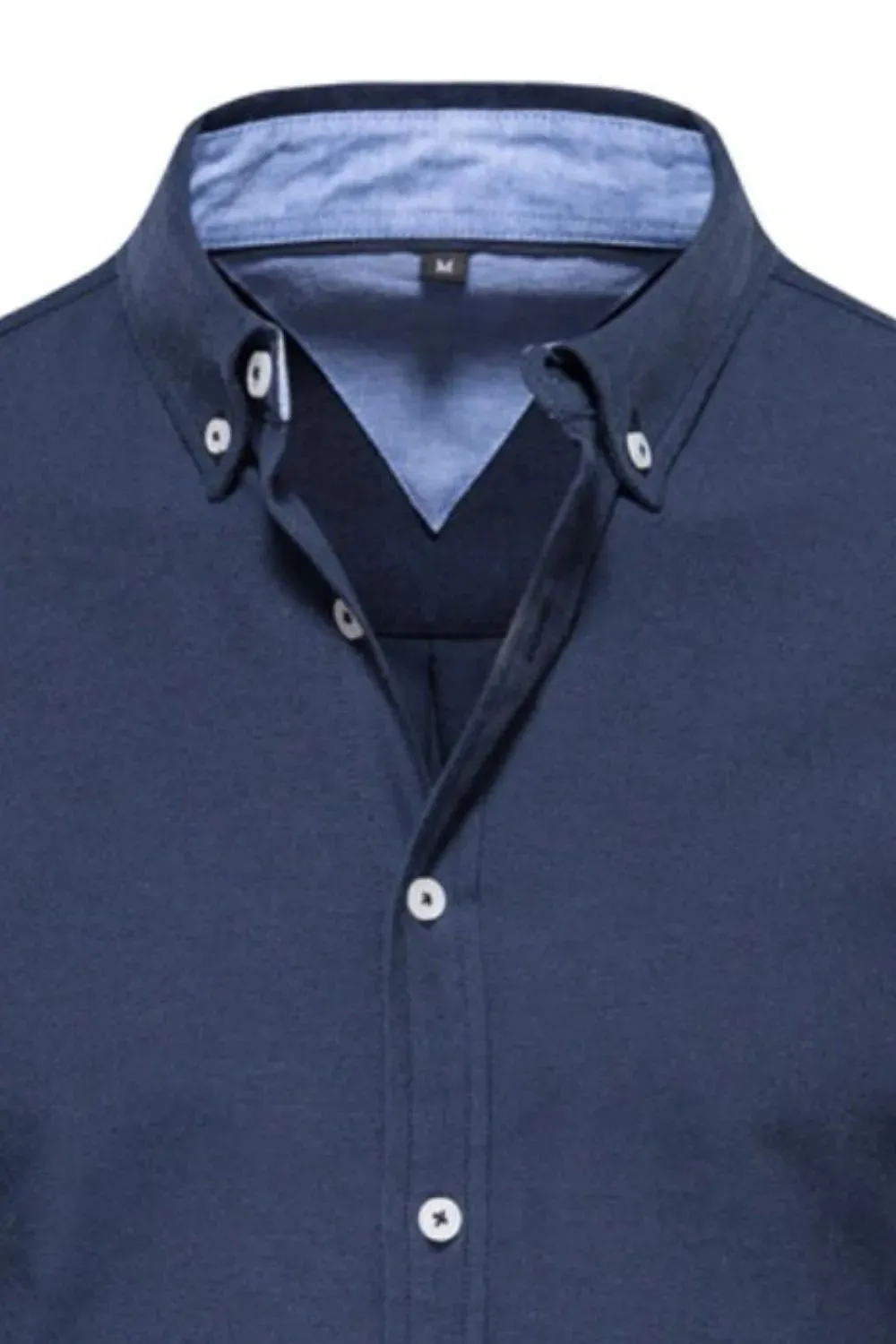 Men's Button Down Collared Neck Shirt