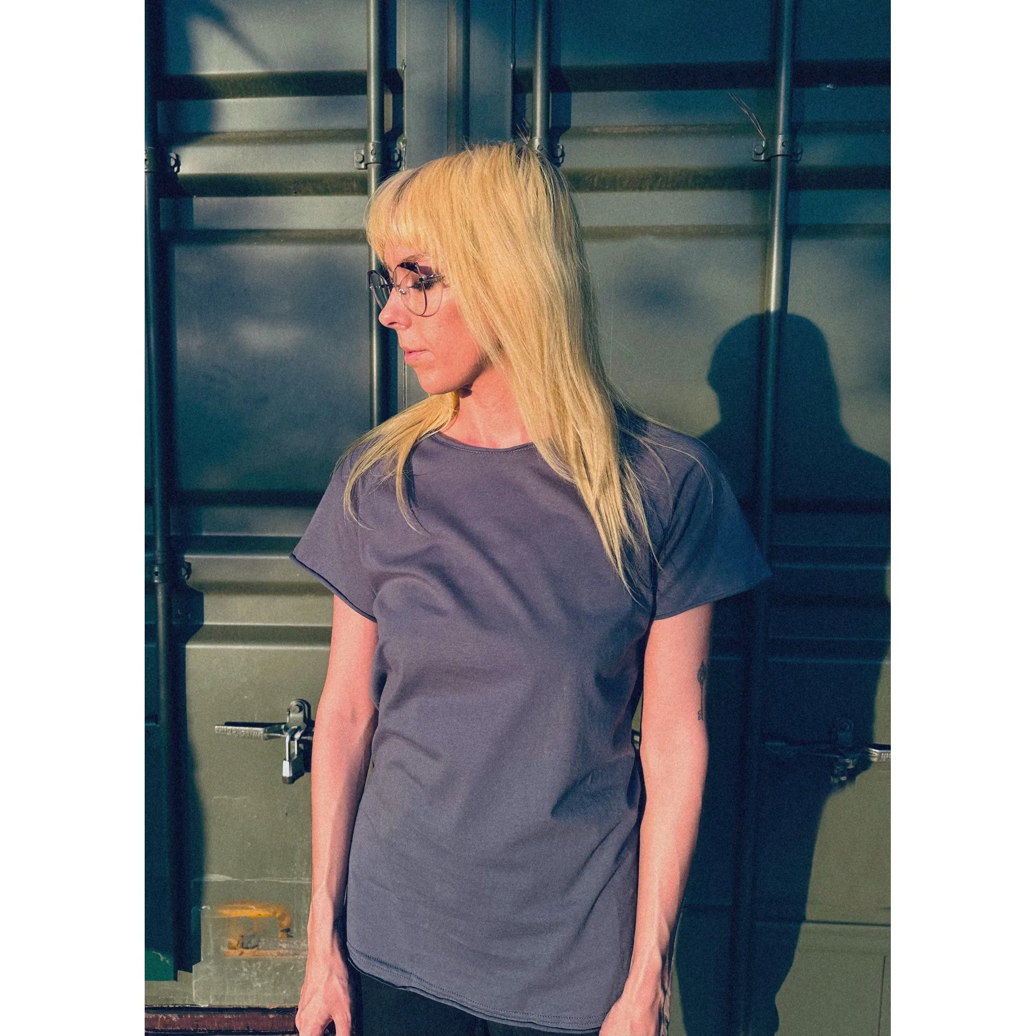 Slate Raw Neck
