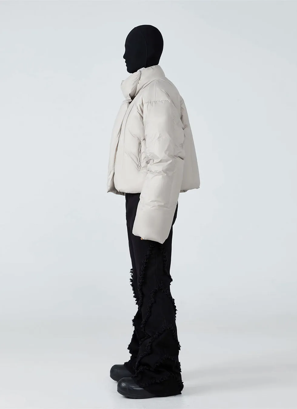 Stand collar duck down jacket