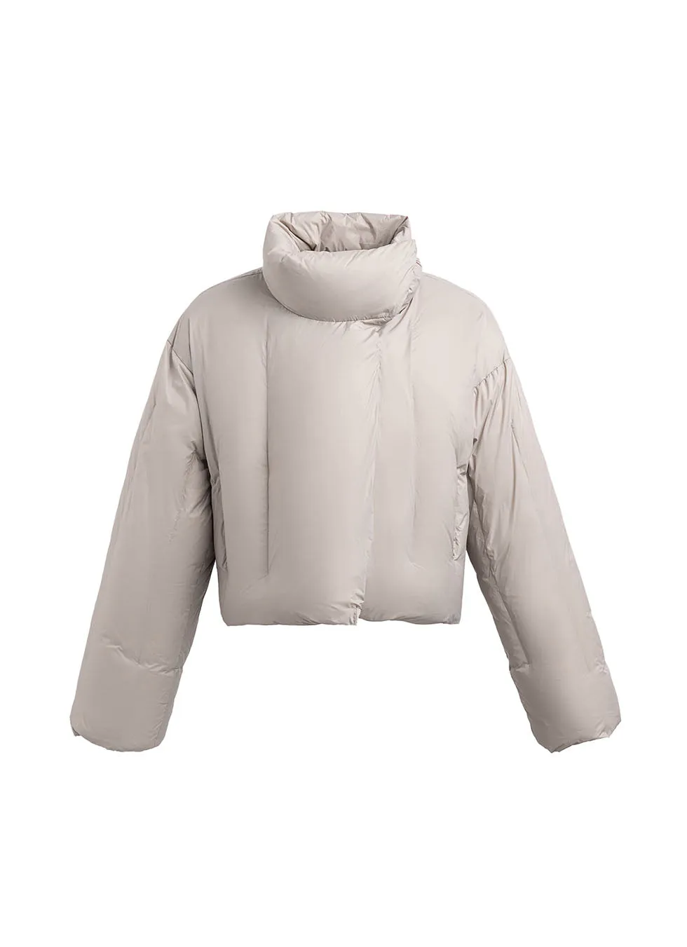 Stand collar duck down jacket