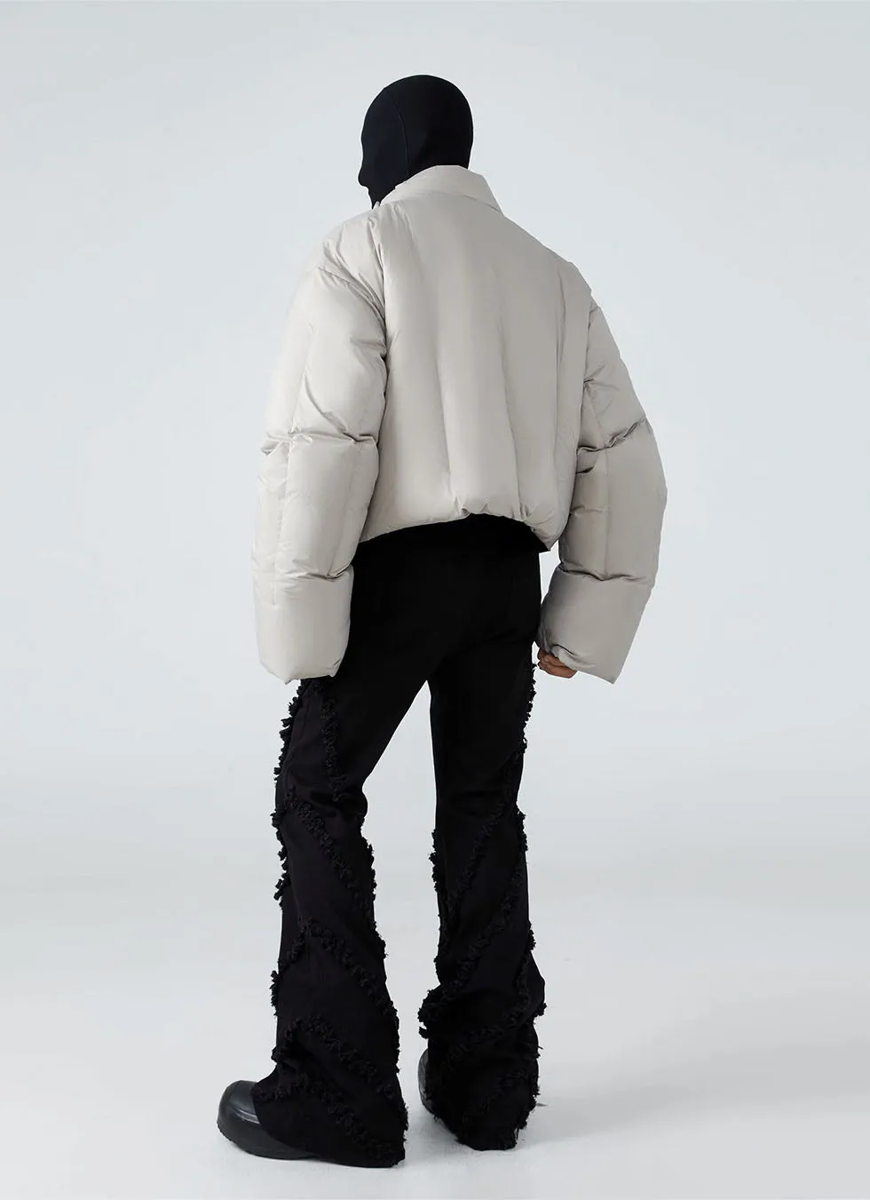 Stand collar duck down jacket