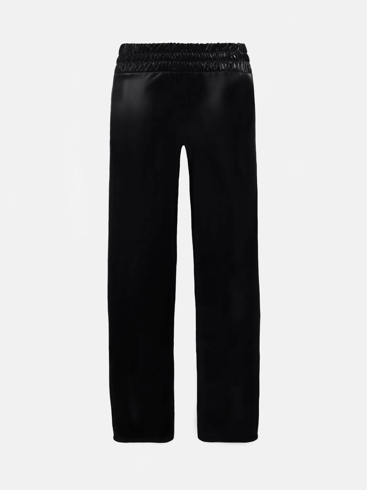 S*x Tape Tracksuit Bottoms Wet Gloss Black